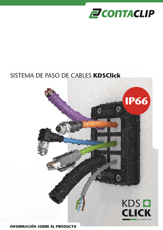 Sistema de paso de cables KDSClick